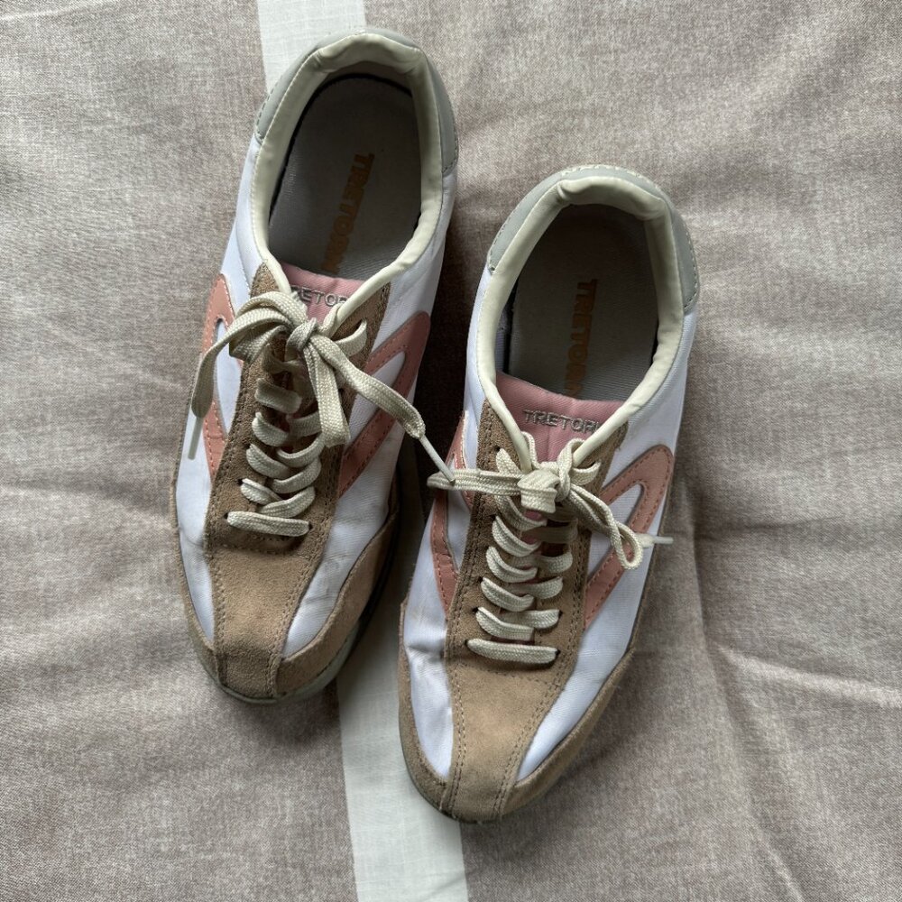 EUC TRETORN Sneakers Women's Rawlins Lace-Up Casual Tennis Shoes Classic Retro - Picture 2 of 7